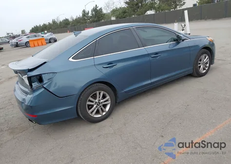 2017 Hyundai Sonata z USA, uszkodzony, nr VIN 5NPE24AF6HH572036